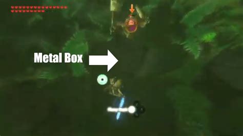 botw giant metal boxes in tree|BOTW fruit tree guide.